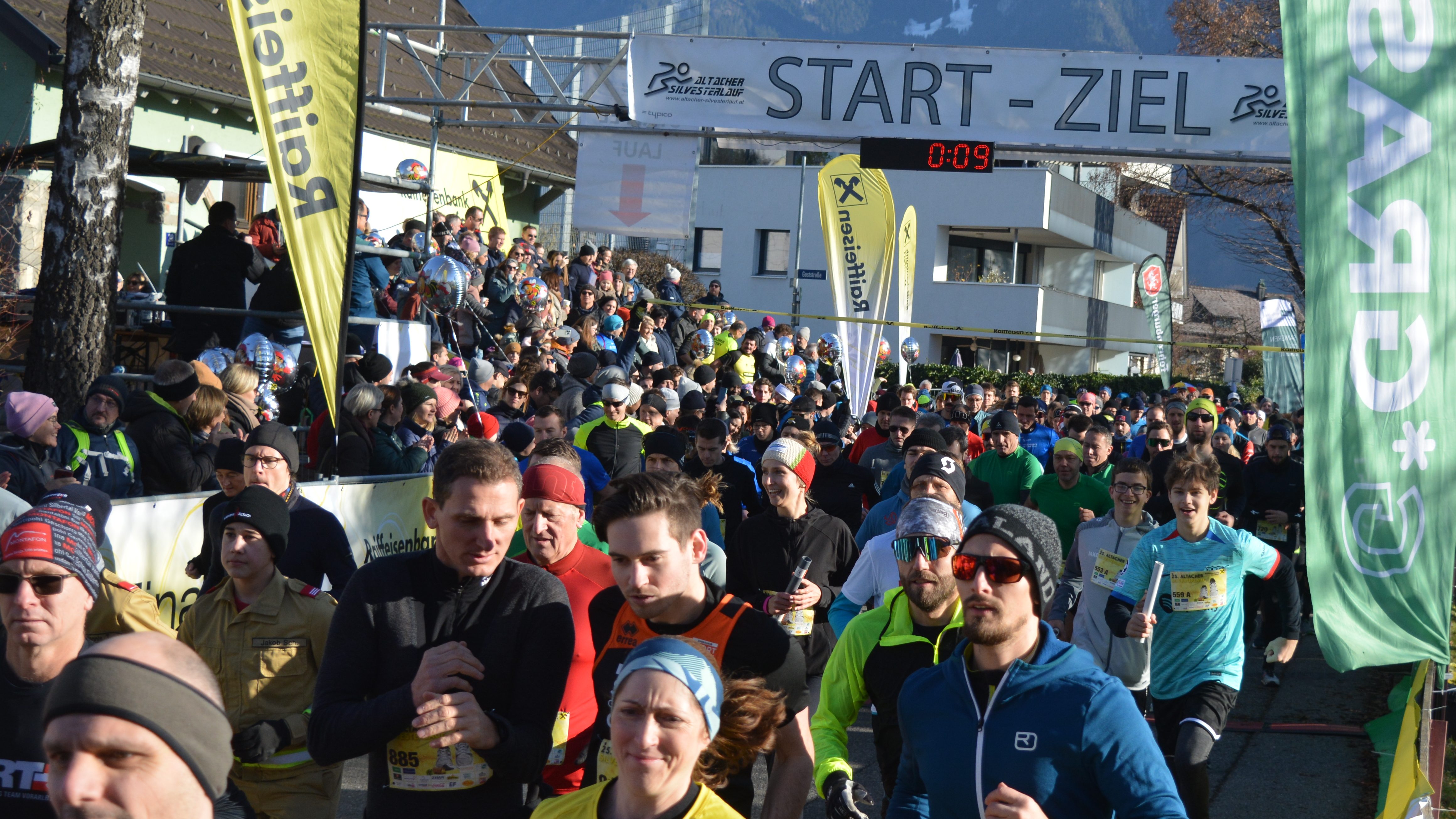 Start Altacher Silvesterlauf